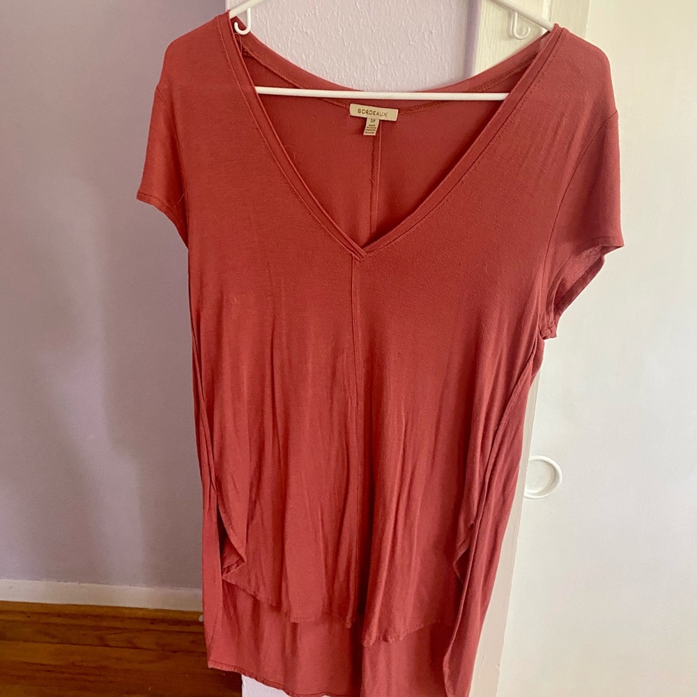 tunic long sleeve v neck